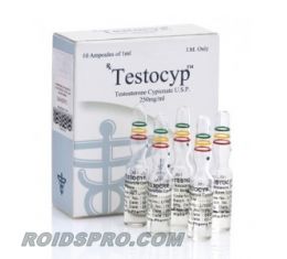 Testocyp for sale | Testosterone Cypionate 250mg/ml x 10 ampoules | Alpha Pharma